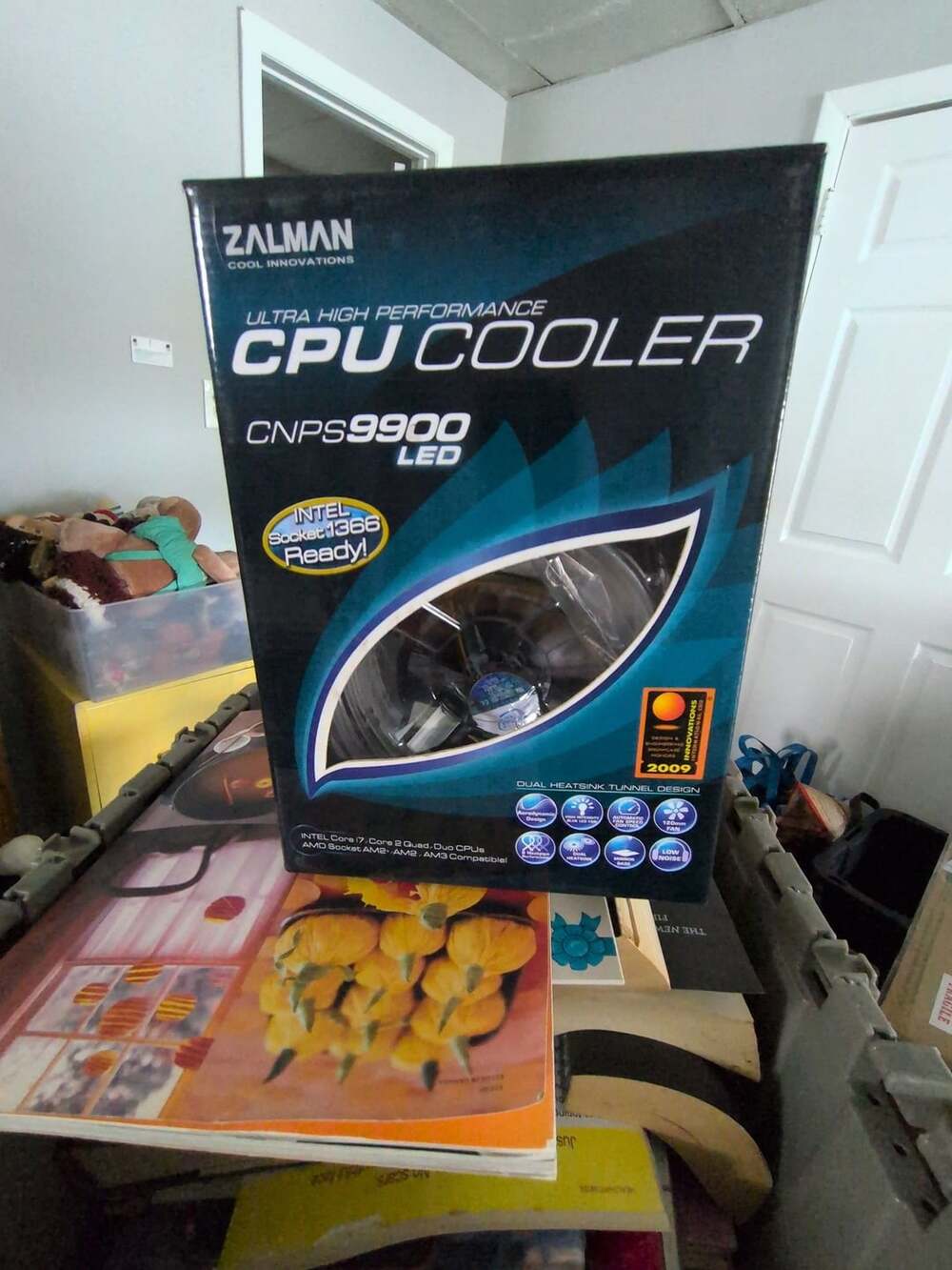 Zalman CNPS9900 LED Ultra High Performance CPU Cooler Blue LED